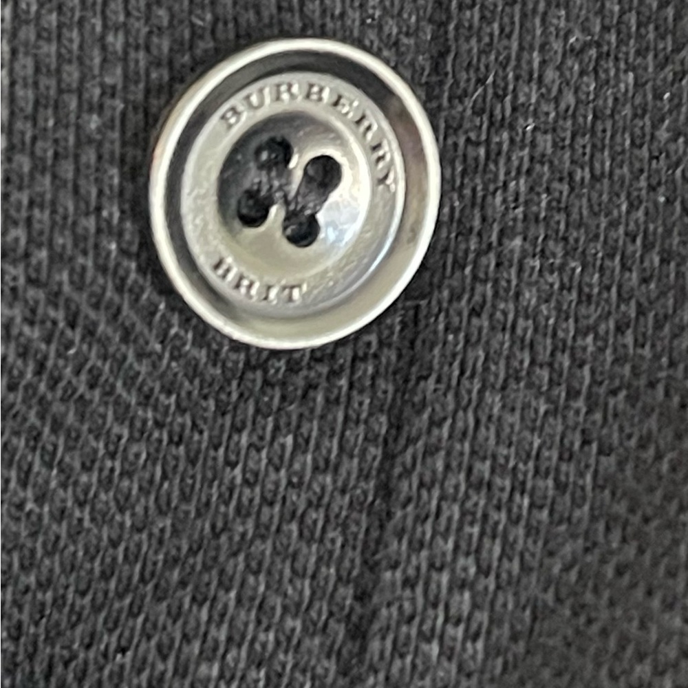 Burberry Brit Black Polo Shirt Unisex - Picture 3 of 7